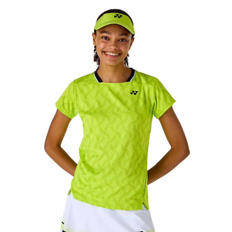 ヨネックス YONEX ウィメンズ ゲームシャツ 半袖 テニスウェア バドミントンウェア レディース 大人 20922 スポーツウェア yon26ss