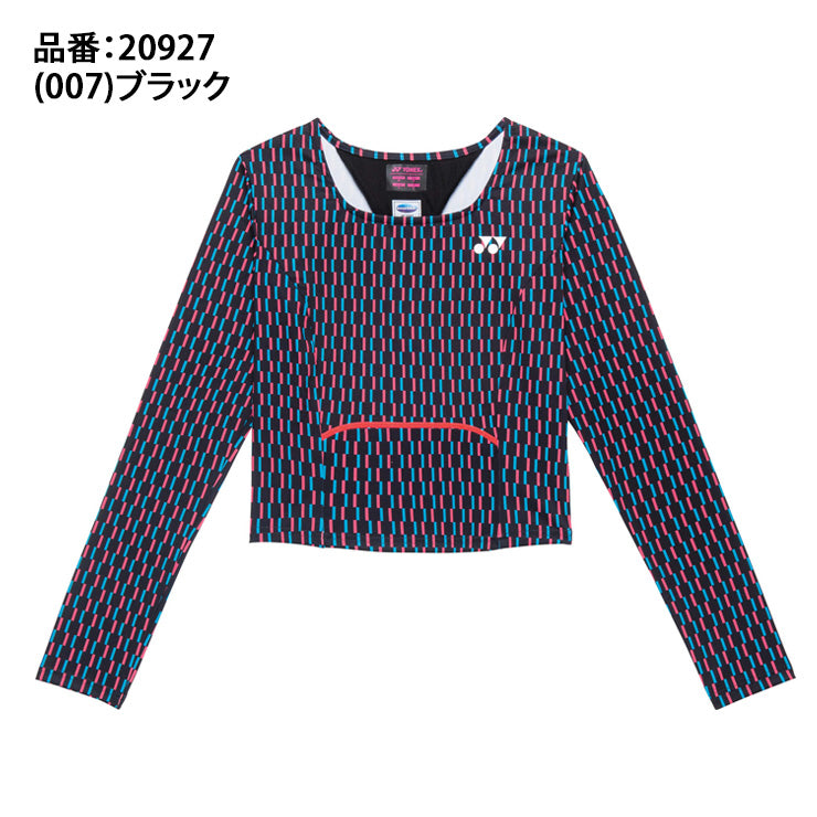 ヨネックス YONEX ウィメンズ ゲームシャツ 長袖 テニスウェア バドミントンウェア レディース 大人 20927 スポーツウェア yon26ss