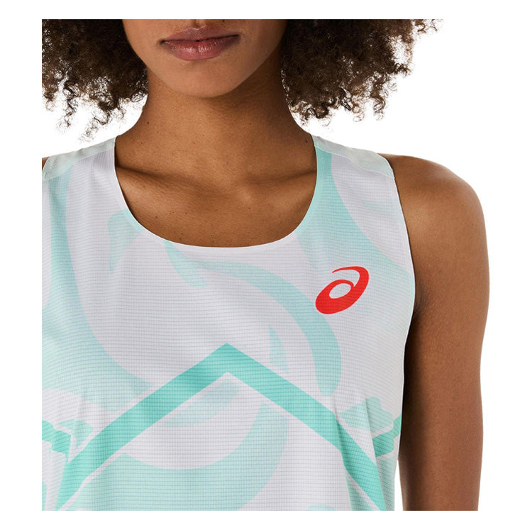 アシックス asics レディース 陸上 シングレット ウィメンズ クールグラフィック 2092A475 女性 スポーツウェア asi25ss
