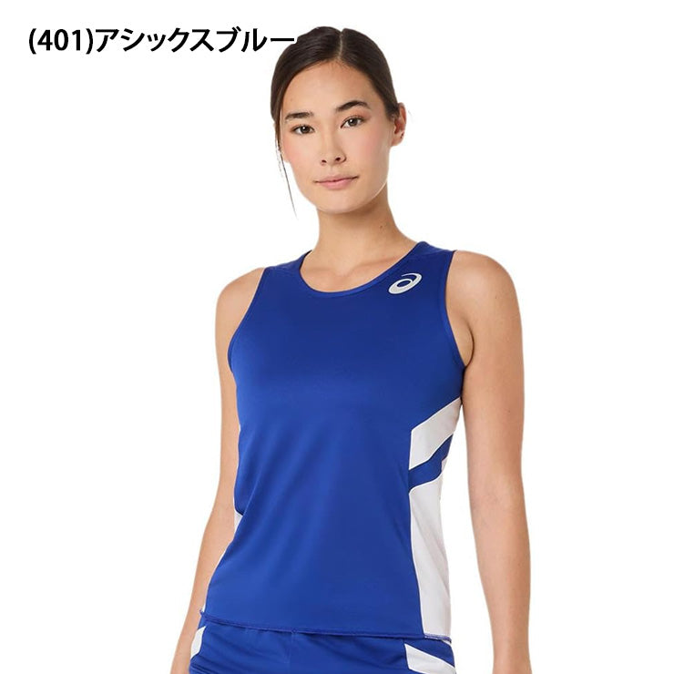 アシックス asics ウィメンズ ランニングシャツ 陸上 レディース 2092A556 スポーツウェア asi26ss ネコポス