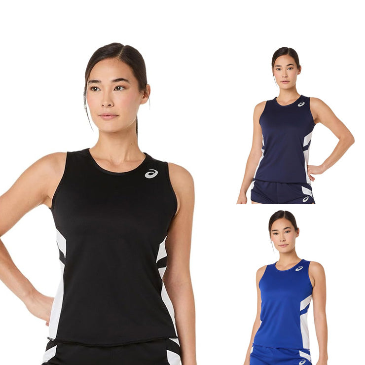 アシックス asics ウィメンズ ランニングシャツ 陸上 レディース 2092A556 スポーツウェア asi26ss ネコポス