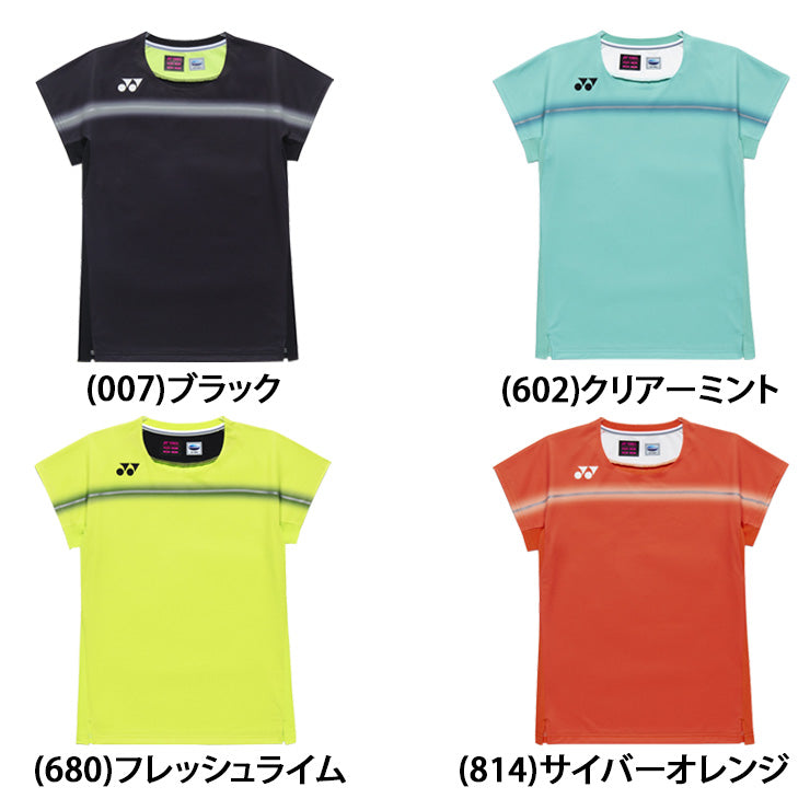 ヨネックス YONEX ウィメンズ ゲームシャツ 半袖 テニスウェア バドミントンウェア レディース 大人 20939 スポーツウェア yon26ss
