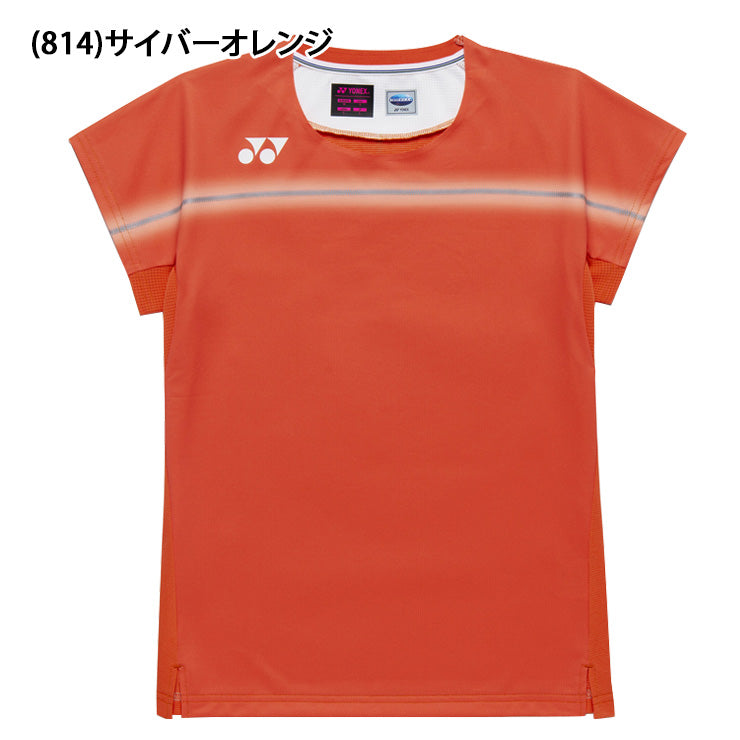 ヨネックス YONEX ウィメンズ ゲームシャツ 半袖 テニスウェア バドミントンウェア レディース 大人 20939 スポーツウェア yon26ss