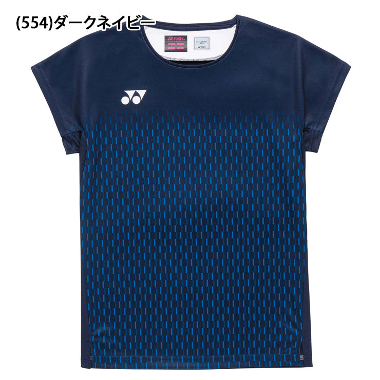 ヨネックス YONEX ウィメンズ ゲームシャツ 半袖 テニスウェア バドミントンウェア レディース 大人 20943 スポーツウェア yon26ss