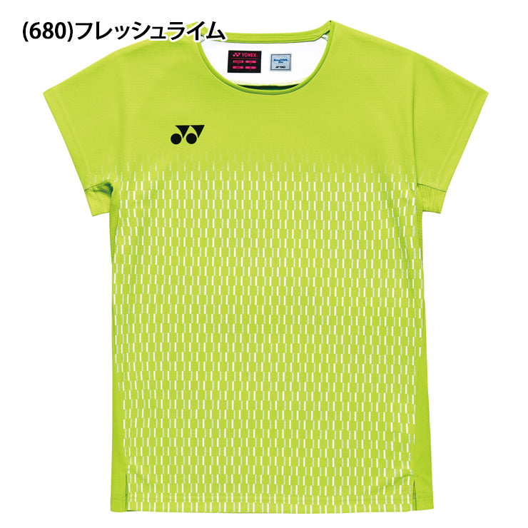 ヨネックス YONEX ウィメンズ ゲームシャツ 半袖 テニスウェア バドミントンウェア レディース 大人 20943 スポーツウェア yon26ss