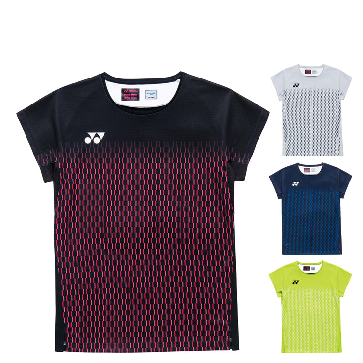 ヨネックス YONEX ウィメンズ ゲームシャツ 半袖 テニスウェア バドミントンウェア レディース 大人 20943 スポーツウェア yon26ss