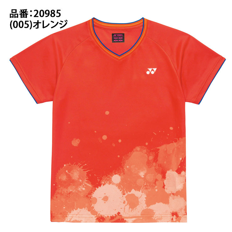 ヨネックス YONEX ウィメンズ ゲームシャツ 半袖 テニスウェア バドミントンウェア レディース 大人 20985 スポーツウェア yon26ss