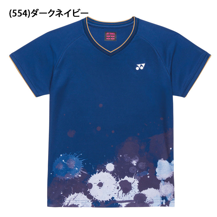 ヨネックス YONEX ウィメンズ ゲームシャツ 半袖 テニスウェア バドミントンウェア レディース 大人 20985 スポーツウェア yon26ss