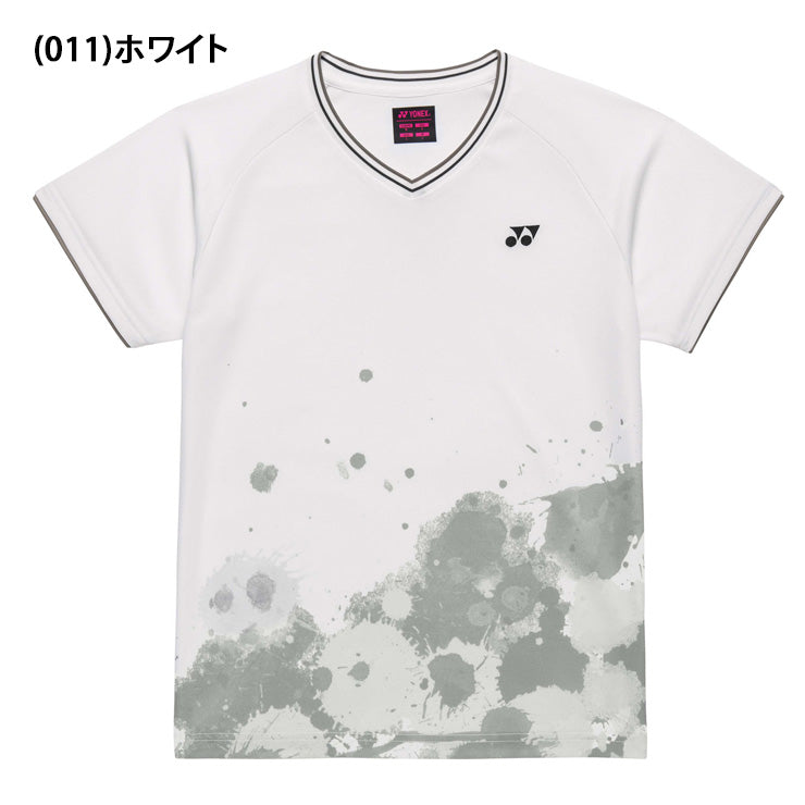 ヨネックス YONEX ウィメンズ ゲームシャツ 半袖 テニスウェア バドミントンウェア レディース 大人 20985 スポーツウェア yon26ss