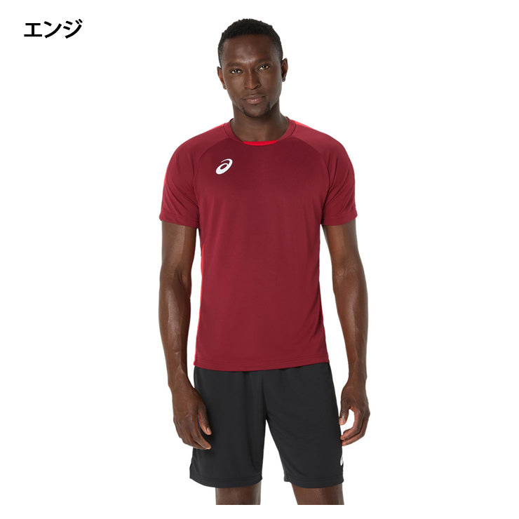 アシックス asics サッカー フットサル 半袖 ゲームシャツ Tシャツ 2101A307 スポーツウェア asi25ss