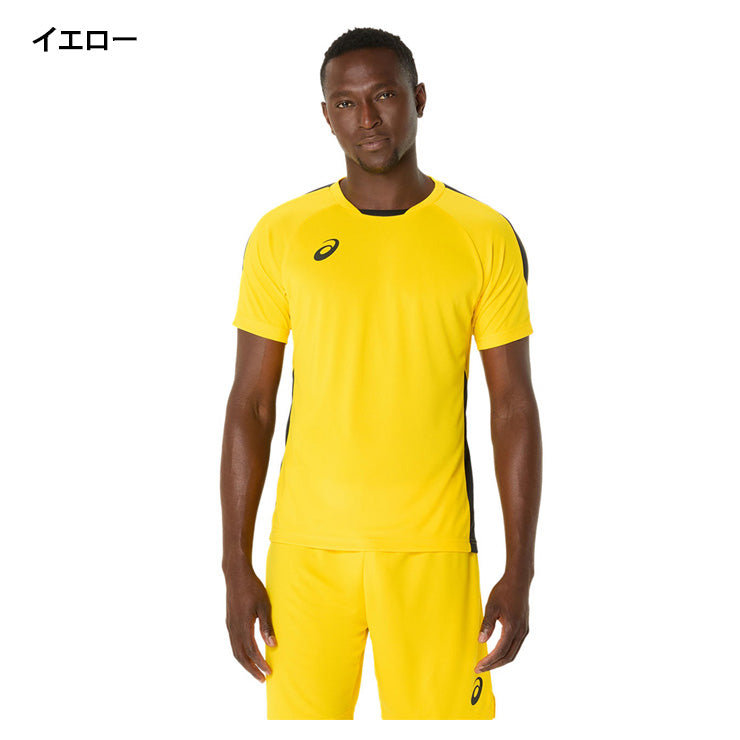 アシックス asics サッカー フットサル 半袖 ゲームシャツ Tシャツ 2101A307 スポーツウェア asi25ss