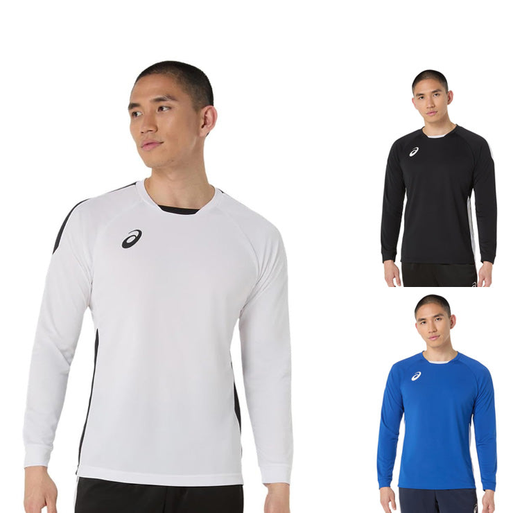 アシックス asics サッカー ゲームシャツ 長袖 Tシャツ メンズ 2101A308 スポーツウェア asi26ss ネコポス