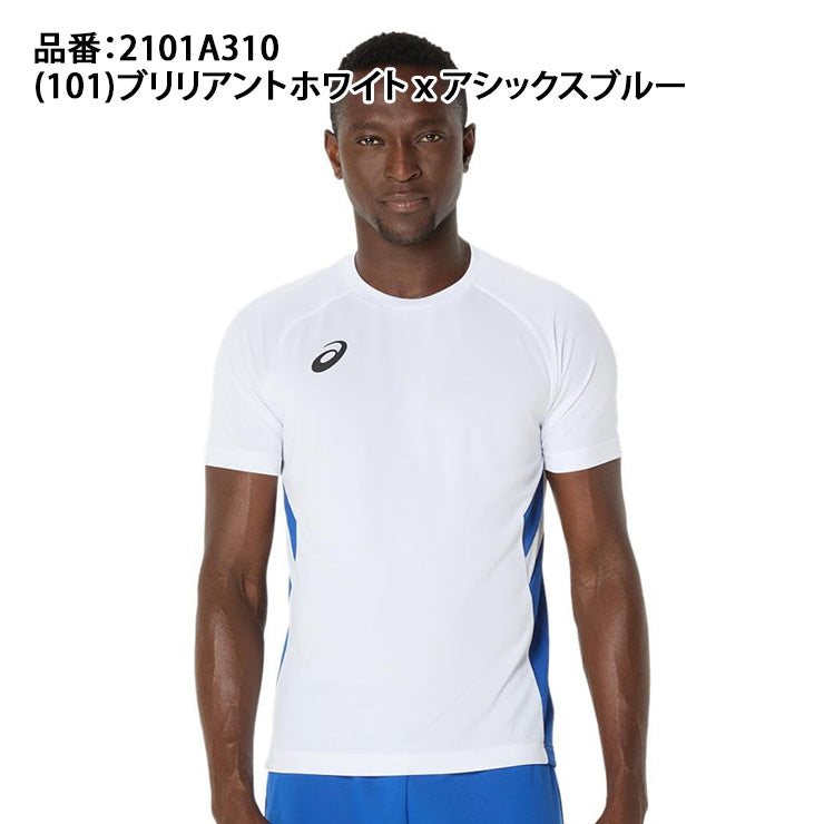 アシックス asics サッカー 半袖ゲームシャツ Tシャツ メンズ 2101A310 スポーツウェア トレーニングウェア asi26ss ネコポス