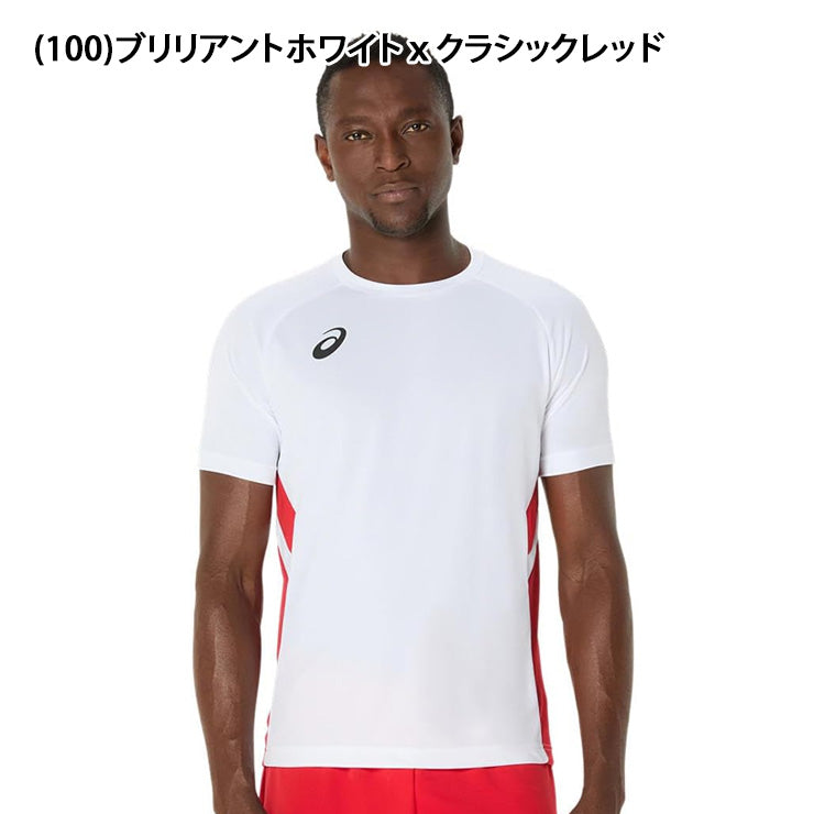 アシックス asics サッカー 半袖ゲームシャツ Tシャツ メンズ 2101A310 スポーツウェア トレーニングウェア asi26ss ネコポス