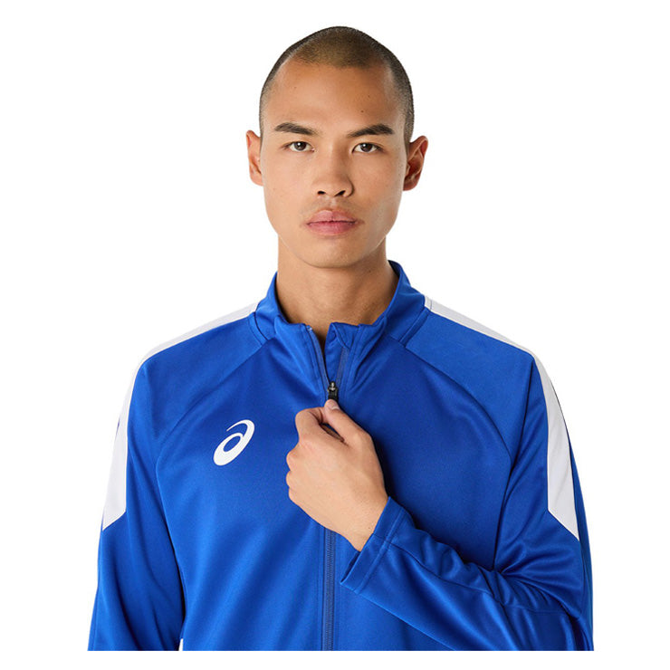 アシックス asics サッカー フットサル ジャージ トレーニング スリムジャケット 長袖 2101A315 上 スポーツウェア asi25ss