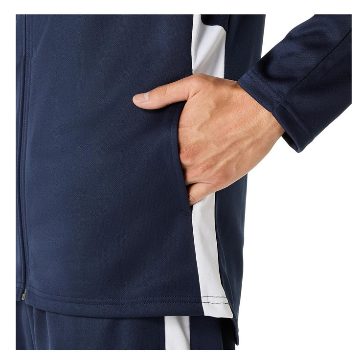 アシックス asics サッカー フットサル ジャージ トレーニング スリムジャケット 長袖 2101A315 上 スポーツウェア asi25ss