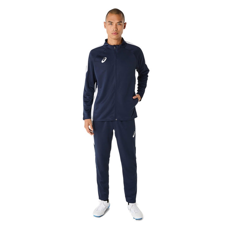 アシックス asics サッカー フットサル ジャージ トレーニング スリムジャケット 長袖 2101A315 上 スポーツウェア asi25ss