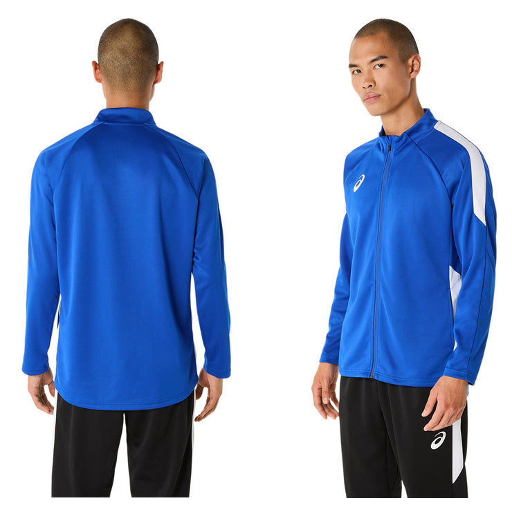 アシックス asics サッカー フットサル ジャージ トレーニング スリムジャケット 長袖 2101A315 上 スポーツウェア asi25ss