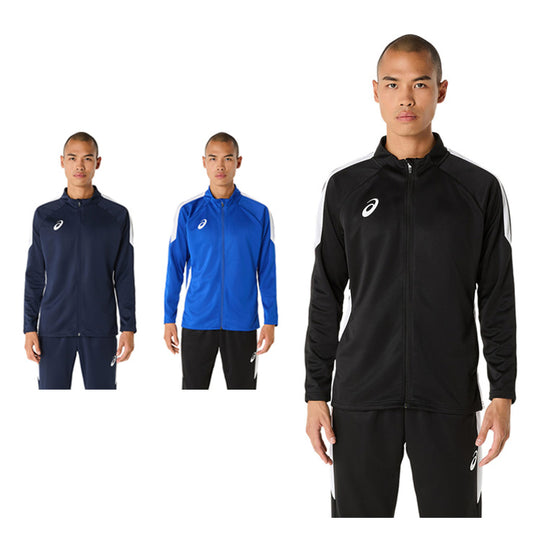 アシックス asics サッカー フットサル ジャージ トレーニング スリムジャケット 長袖 2101A315 上 スポーツウェア asi25ss