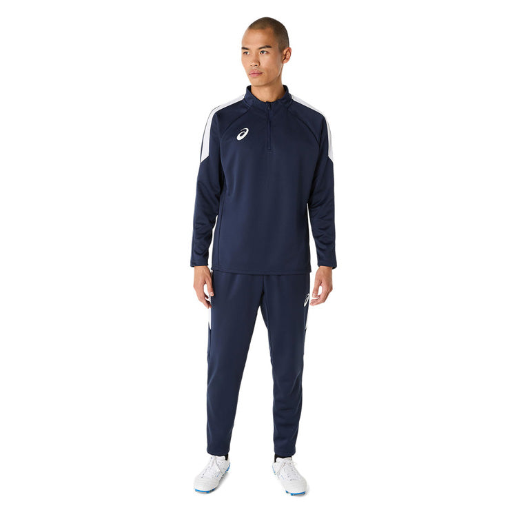 アシックス asics サッカー フットサル ジャージ ハーフジップ プラクティスシャツ 長袖 2101A317 上 スポーツウェア asi25ss