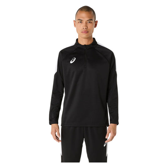 アシックス asics サッカー フットサル ジャージ ハーフジップ プラクティスシャツ 長袖 2101A317 上 スポーツウェア asi25ss