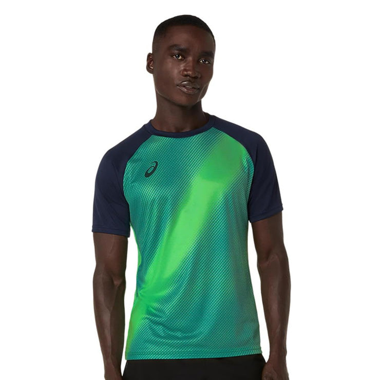 アシックス asics サッカー プラクティス グラフィック 半袖シャツ Tシャツ メンズ 2101A348 スポーツウェア トレーニングウェア asi26ss ネコポス