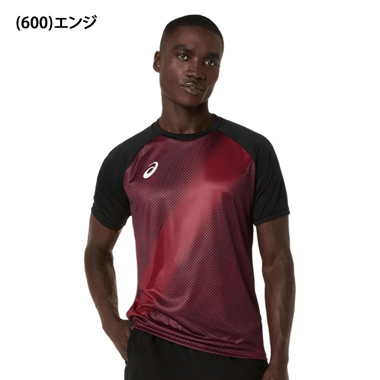 アシックス asics サッカー プラクティス グラフィック 半袖シャツ Tシャツ メンズ 2101A348 スポーツウェア トレーニングウェア asi26ss ネコポス