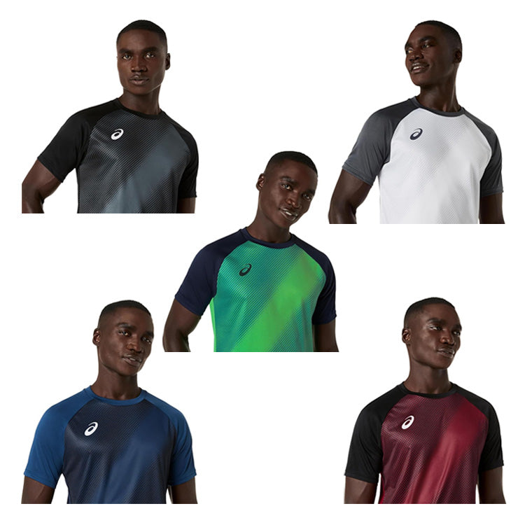 アシックス asics サッカー プラクティス グラフィック 半袖シャツ Tシャツ メンズ 2101A348 スポーツウェア トレーニングウェア asi26ss ネコポス
