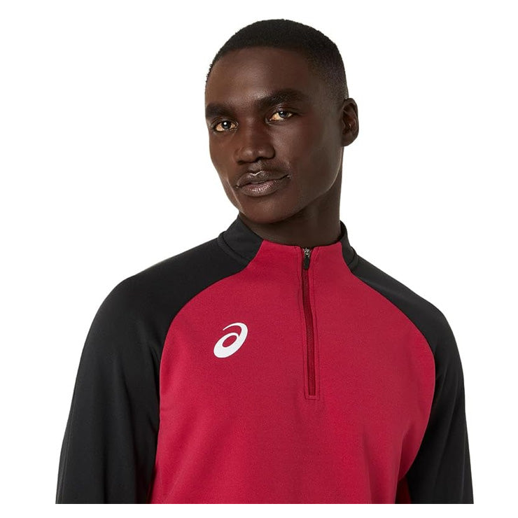 アシックス asics サッカー ハーフジップ ニットシャツ 長袖 メンズ 2101A349 ジャージ スポーツウェア トレーニングウェア asi26ss