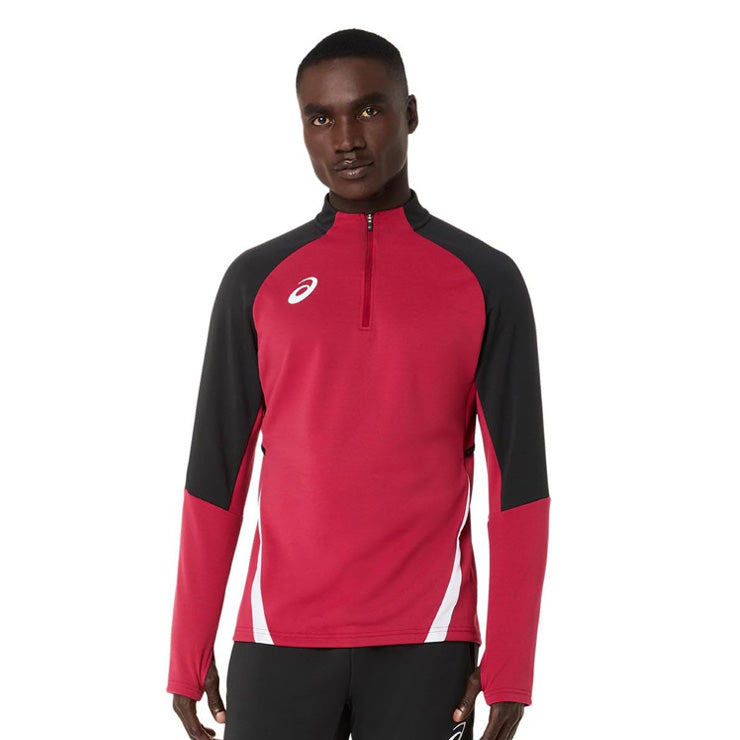 アシックス asics サッカー ハーフジップ ニットシャツ 長袖 メンズ 2101A349 ジャージ スポーツウェア トレーニングウェア asi26ss