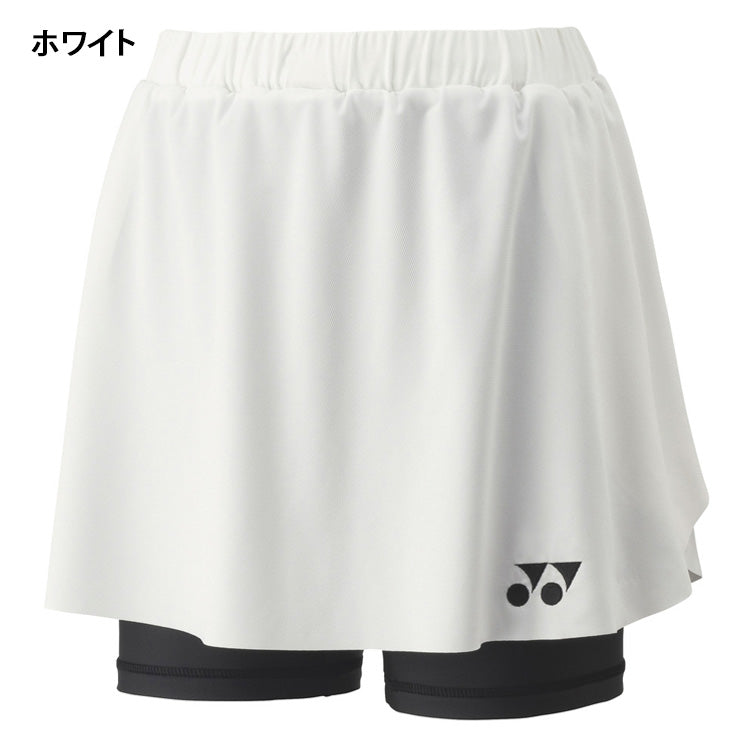 ヨネックス YONEX ウィメンズ スカート インナースパッツ付き テニスウェア バドミントンウェア レディース 26181 スポーツウェア yon25fw