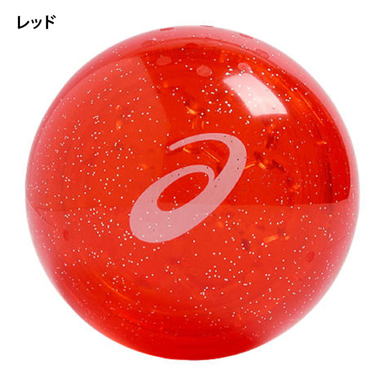 アシックス asics グラウンドゴルフ ボール GGストロングボール3LY 1個入り 3283A248 asi25ss