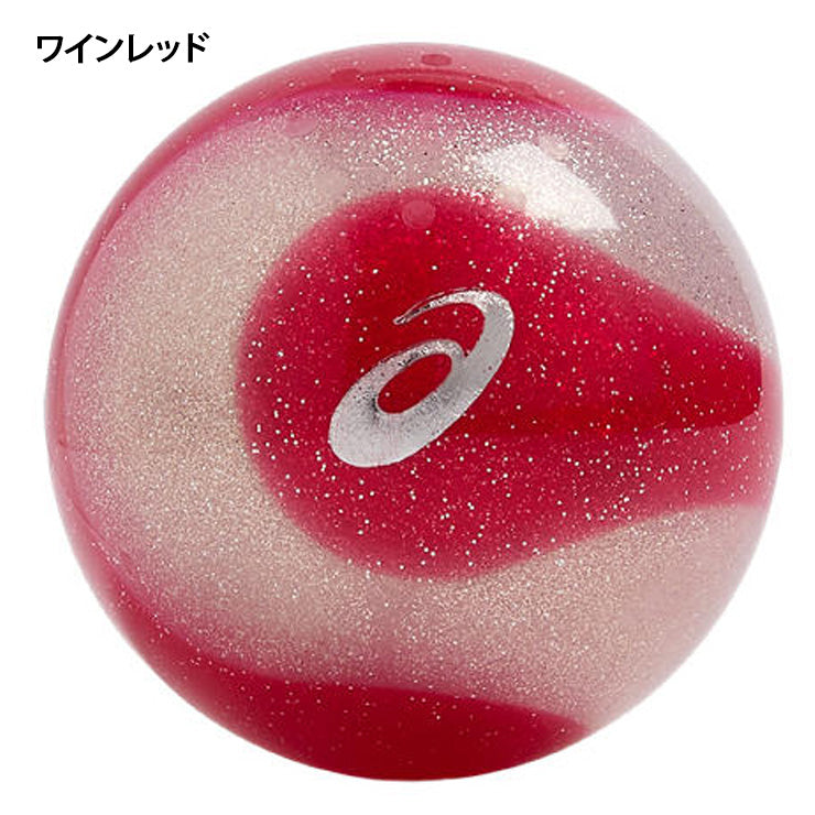 アシックス asics グラウンドゴルフ ボール ハイパワーボール X-LABO ソリッドコア 1個入り 3283A270 PG asi25ss