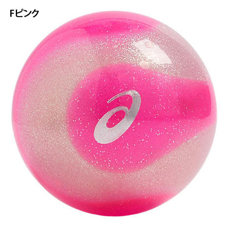 アシックス asics グラウンドゴルフ ボール ハイパワーボール X-LABO ソリッドコア 1個入り 3283A270 PG asi25ss