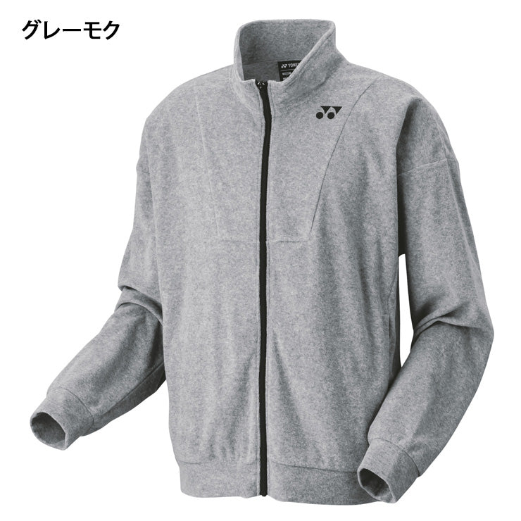 ヨネックス YONEX ニット ウォームアップシャツ 長袖 ジャケット メンズ ユニセックス 大人 50175 スポーツウェア テニスウェア yon25fw