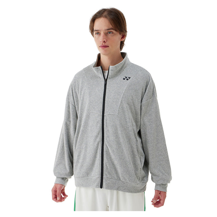 ヨネックス YONEX ニット ウォームアップシャツ 長袖 ジャケット メンズ ユニセックス 大人 50175 スポーツウェア テニスウェア yon25fw
