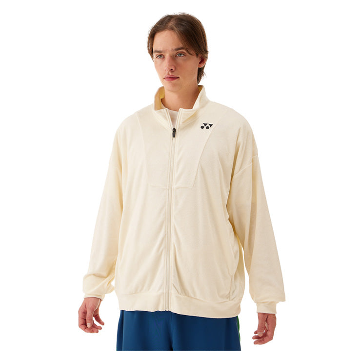 ヨネックス YONEX ニット ウォームアップシャツ 長袖 ジャケット メンズ ユニセックス 大人 50175 スポーツウェア テニスウェア yon25fw