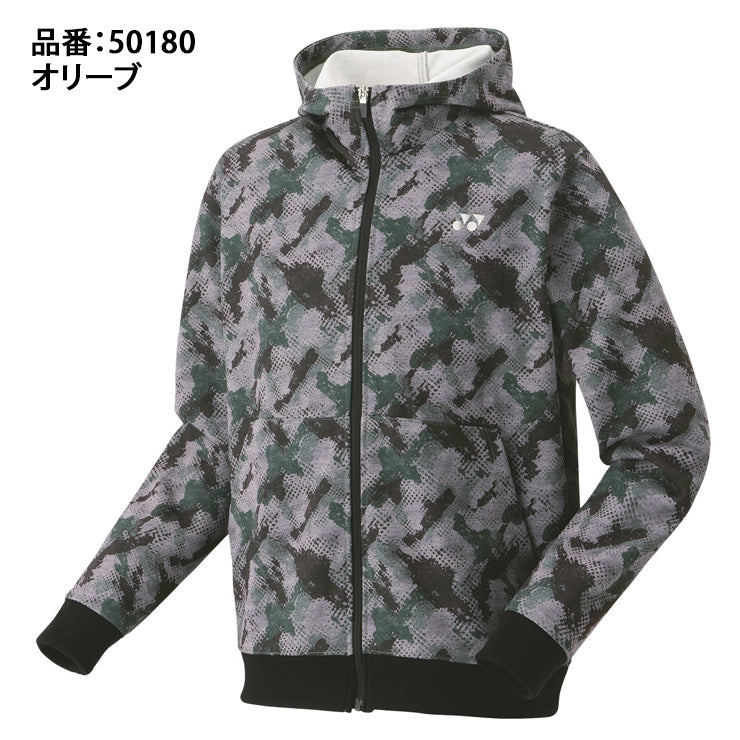 ヨネックス YONEX スウェットパーカー 長袖 ジャケット メンズ ユニセックス 大人 50180 スポーツウェア テニスウェア yon25fw