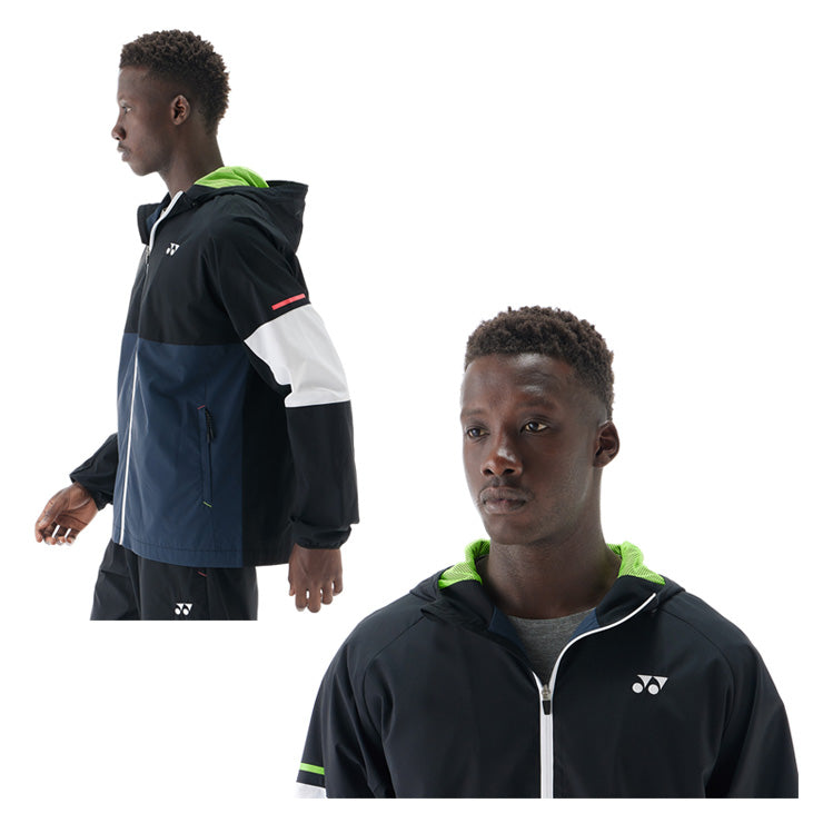 ヨネックス YONEX ニットウォームアップパーカー 裏地付 フーディー