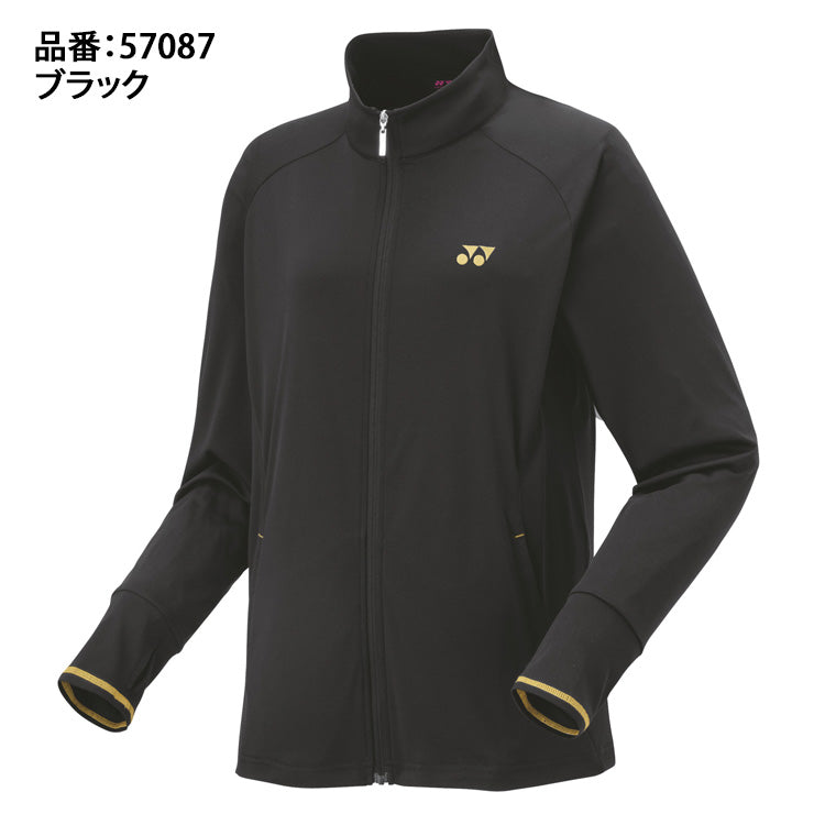 ヨネックス YONEX ウィメンズ ニット ウォームアップシャツ 長袖 ジャケット レディース 大人 57087 スポーツウェア テニスウェア yon25fw