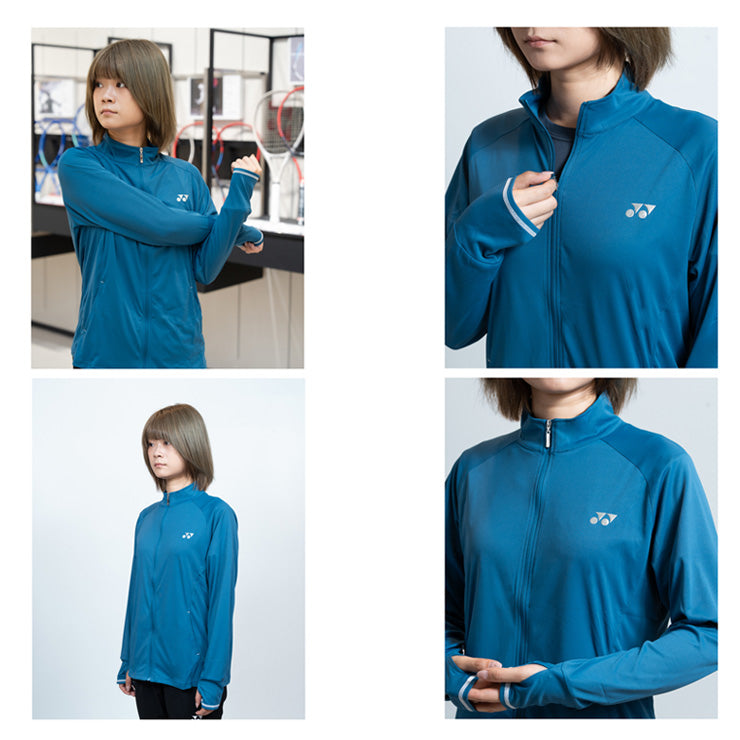 ヨネックス YONEX ウィメンズ ニット ウォームアップシャツ 長袖 ジャケット レディース 大人 57087 スポーツウェア テニスウェア yon25fw