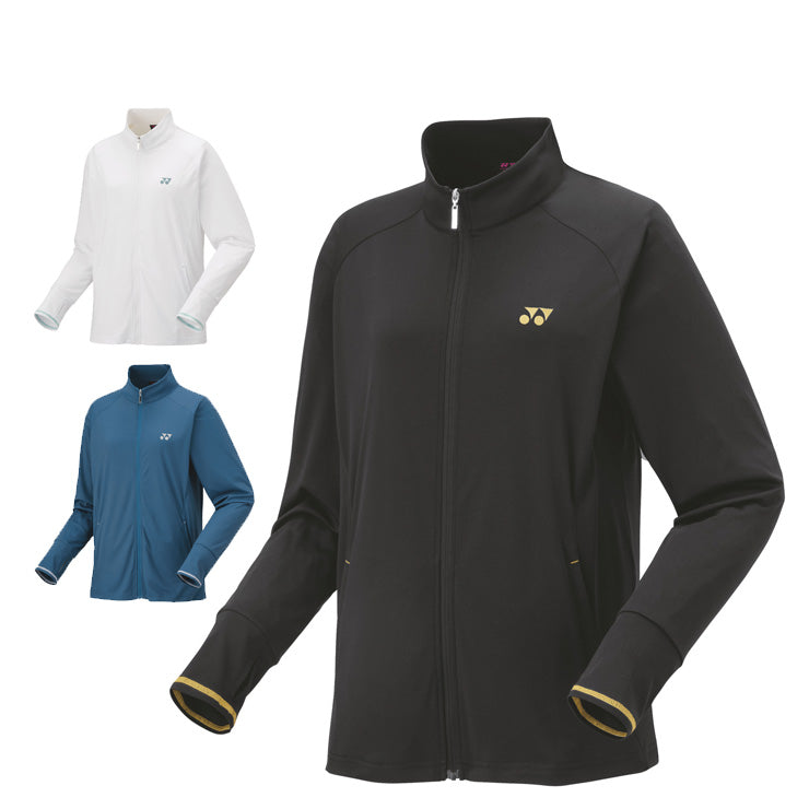 ヨネックス YONEX ウィメンズ ニット ウォームアップシャツ 長袖 ジャケット レディース 大人 57087 スポーツウェア テニスウェア yon25fw