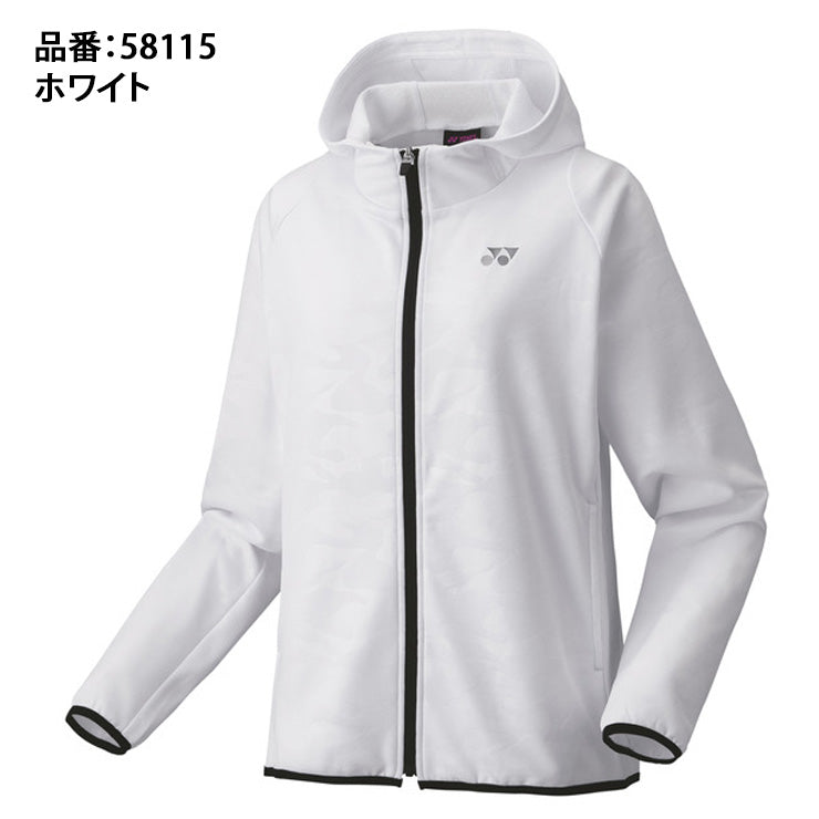 値下げ 新品 未使用 ヨネックスYONEX 秋冬女性 ウォームアップパーカー L ヨネックス（YONEX）（レディース）テニスウェア レディース ニット