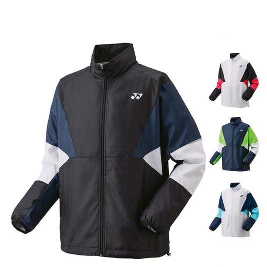 ヨネックス YONEX ウィンドウォーマーシャツ 裏地付 長袖 ジャケット メンズ ユニセックス 70105 スポーツウェア テニスウェア ウィンドブレーカー yon25fw