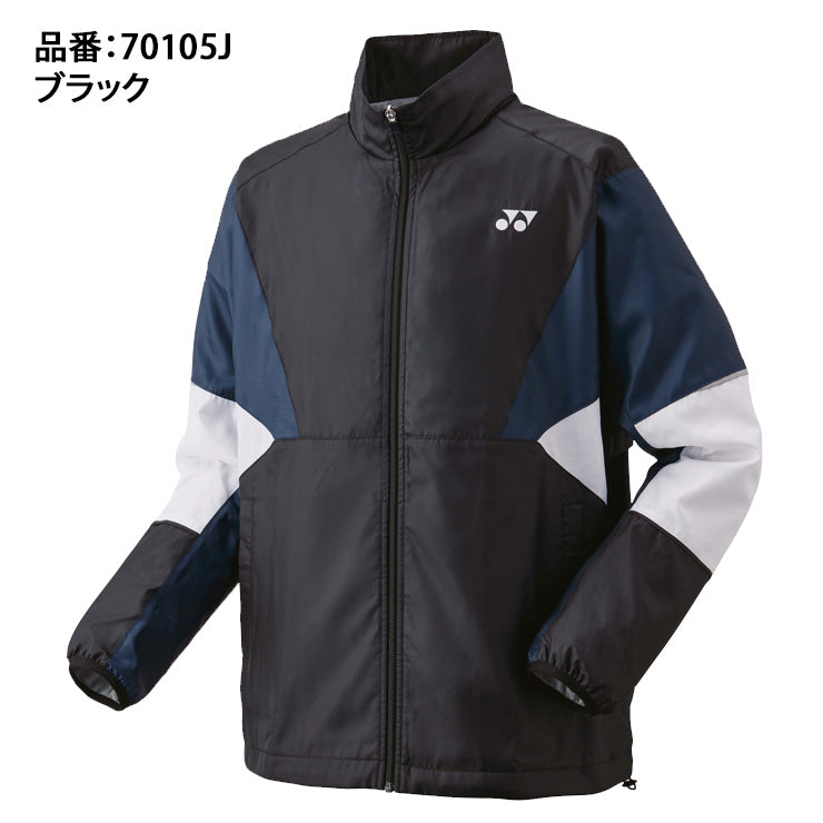 ヨネックス YONEX ジュニア用 ウィンドウォーマーシャツ 裏地付 長袖 ジャケット 70105J こども スポーツウェア テニスウェア ウィンドブレーカー yon25fw