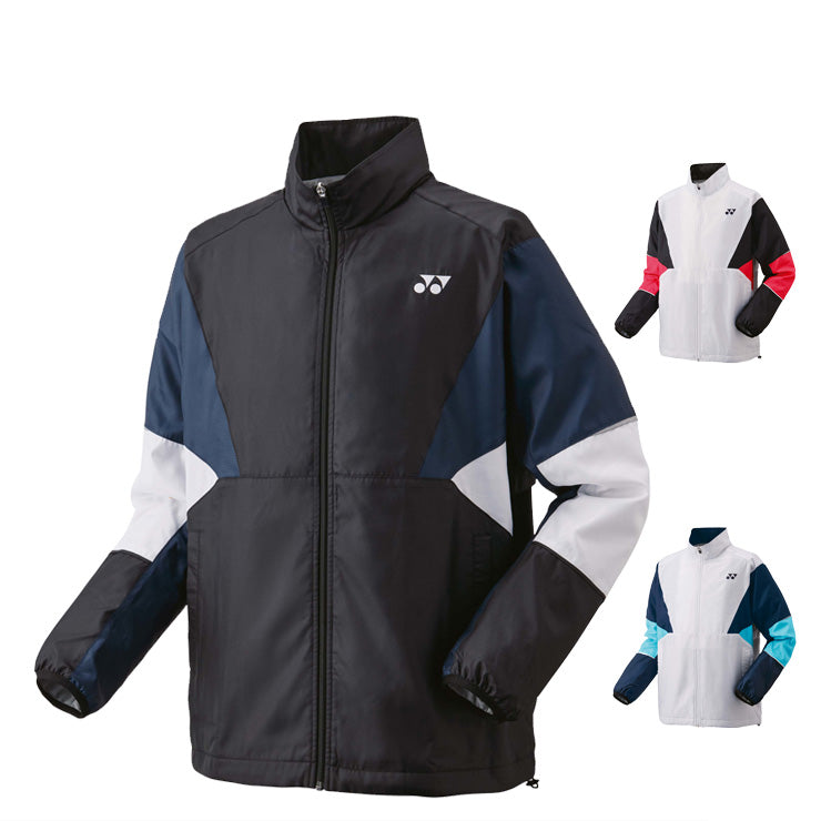 ヨネックス YONEX ジュニア用 ウィンドウォーマーシャツ 裏地付 長袖 ジャケット 70105J こども スポーツウェア テニスウェア ウィンドブレーカー yon25fw