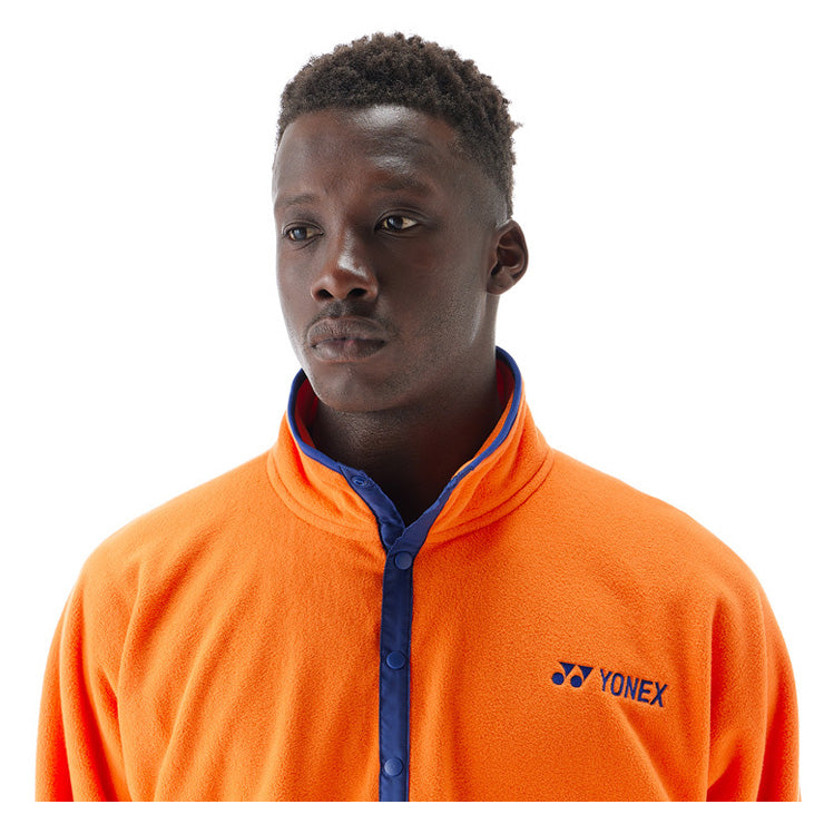 ヨネックス　ウェア　メンズLサイズ ヨネックス YONEX フリースプルオーバー ジャケット 長袖 メンズ ユニ