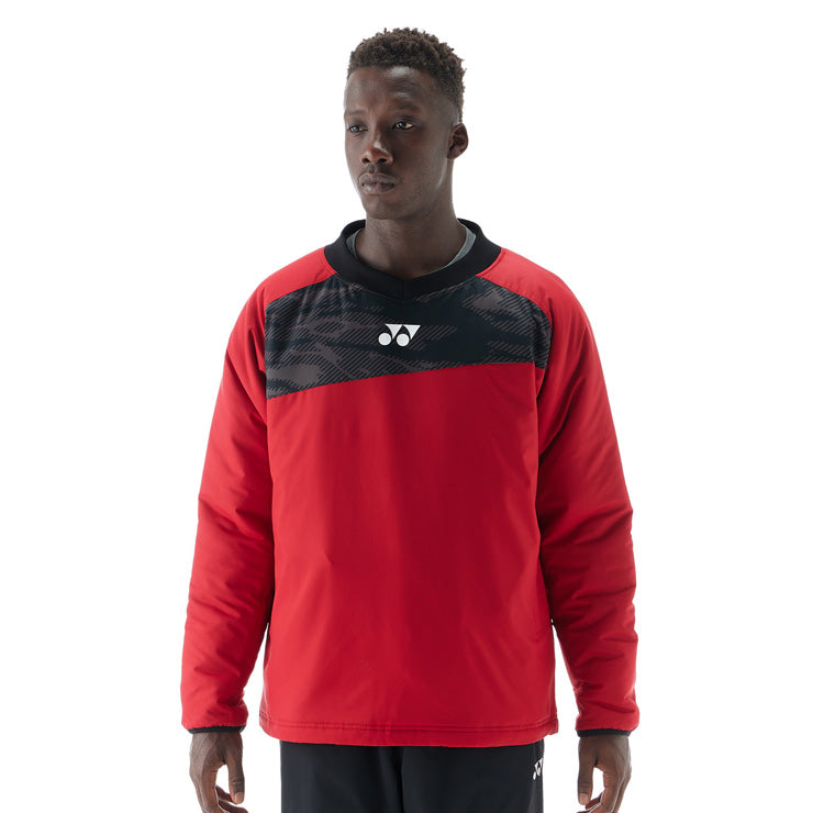 ヨネックス YONEX 中綿 ウィンドブレーカー Vネック 長袖 メンズ ユニ