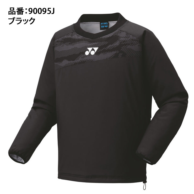 ヨネックス YONEX ジュニア用 中綿 ウィンドブレーカー Vネック 長袖