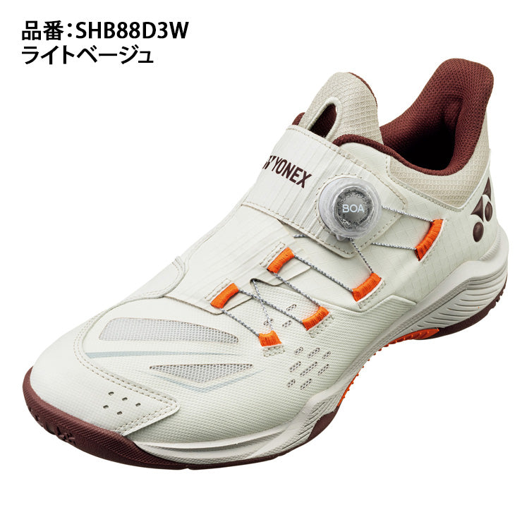 ヨネックス YONEX バドミントン シューズ パワークッション 88ダイヤル ワイド SHB88D3W yon25fw